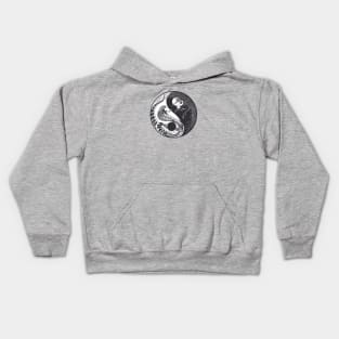 Yin Yang // Snake vs. Crane Kids Hoodie